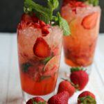 Strawberry mojito
